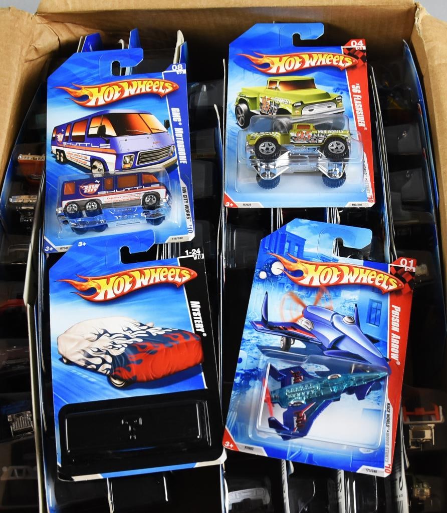 (128) 2000s Hot Wheels Assortment - MOC-NOS (1 of 4)