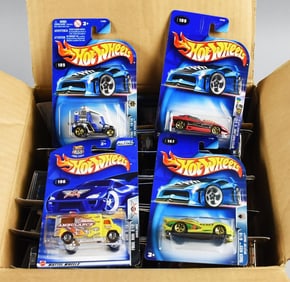 2000s Mattel Hot Wheels Assortment Factory Case-MOC-NOS