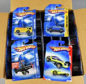 (104) 2000s Mattel Hot Wheels Basic Assortment-MOC-NOS