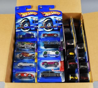 (85) 2000s Mattel Hot Wheels Basic Assortment-MOC-NOS