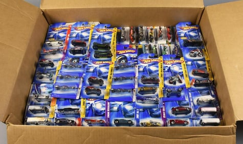 (118) 2000s Mattel Hot Wheels Basic Assortment-MOC-NOS