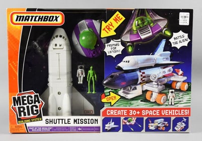 2008 Mattel Matchbox Mega Rig Shuttle Mission-MIB-NOS