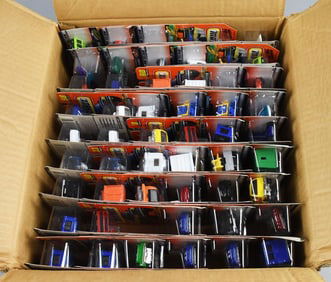 (53) 1990s Mattel Matchbox Assorted Die-Cast-MOC-NOS