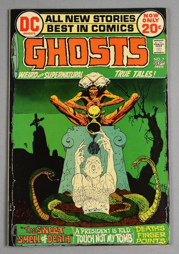 1972 DC Comics Ghosts Comic Book, Vol. 2 No. 7 (1 of 6)