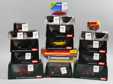 (19) Contemporary Schuco Die-Cast Assortment-MIB-NOS