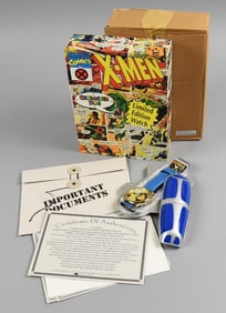 1993 Character Time X-Men Cyclops Ltd Ed AP 20/150-COA-NOS