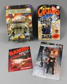 1980s, 1990s Kenner, Coleco, Jasman Action Figures-MOC-NOS