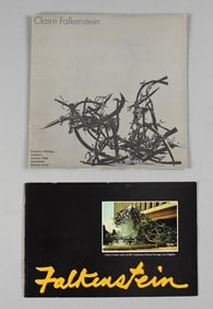 Claire Falkenstein (1908-1997) Art Gallery Brochures
