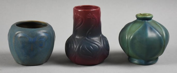 Van Briggle Assorted Antique Art Pottery Vases