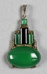 Wachenheimer Art Deco Antique Pendant