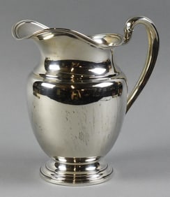 International Silver Sterling Water Pitcher