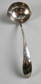 Dutch Sterling Silver 13" Soup Ladle