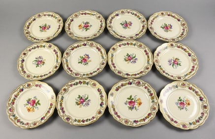 Royal Bayreuth Nurenberg Porcelain Salad Plates