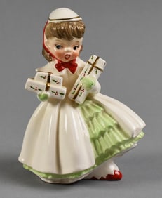 Mid Century Napco, National Potteries Christmas Shopper