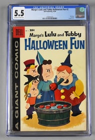 1958 Giant Dell Marge's Lulu Tubby Halloween Fun CGC 5.5