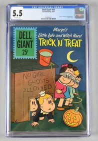 1961 Giant Dell Marge's Lulu Witch Hazel Trick N Treat CGC 5.5