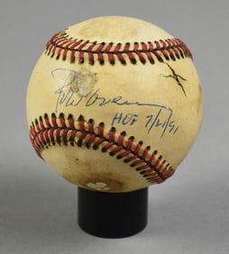 Rod Carew 1991 Hall of Fame Inductee Angels/Twins Signed Ball