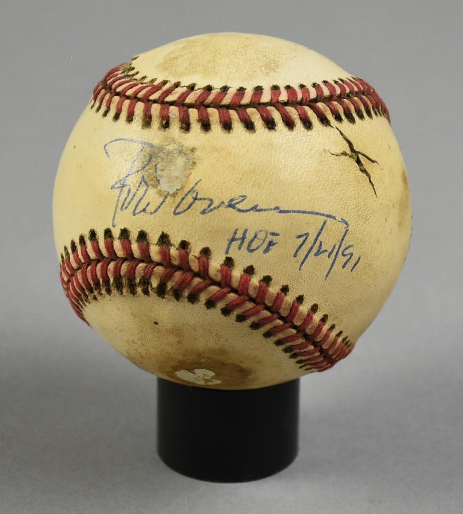 Rod Carew 1991 Hall of Fame Inductee Angels Twins Signed Ball: Click Here To Watch The Video! Great ball signed by Hall of Fame 1st and 2nd baseman as well as DH Rod Carew. From the home of Rick Turner, former Los Angeles Angels of Ana