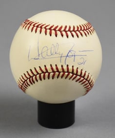 Wally Joyner Anaheim Angels First Baseman Signed Ball