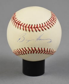 Bryan Harvey MLB Relief Pitcher Signed Baseball