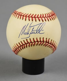 Mickey Tettleton MLB Catcher Signed Baseball