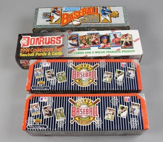 1990-92 Upper Deck & Don Russ Baseball Cards-Factory Sealed