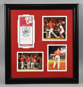 Albert Pujols Signed 500th Career Home Run Shadowbox