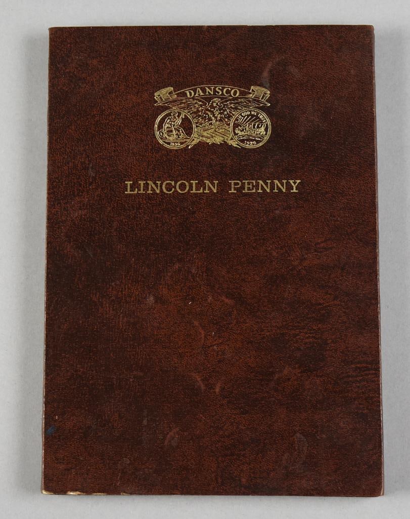 Dansco Corp Lincoln Pennies, 87 in Total: Lot is a Dansco Corp Lincoln pennies book. Book is not full, contains 87 pennies.