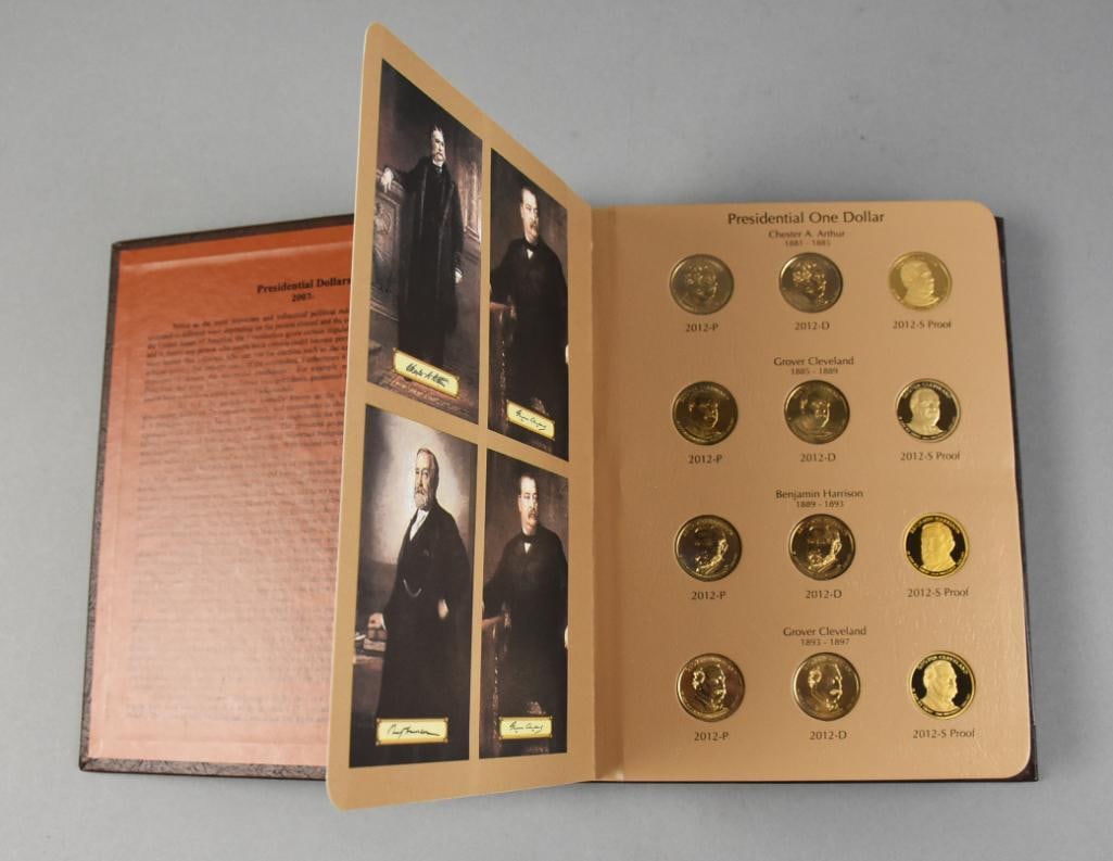 US President $1 One Dollar Coins 2012 - 2016 - Proofs (1 of 16)