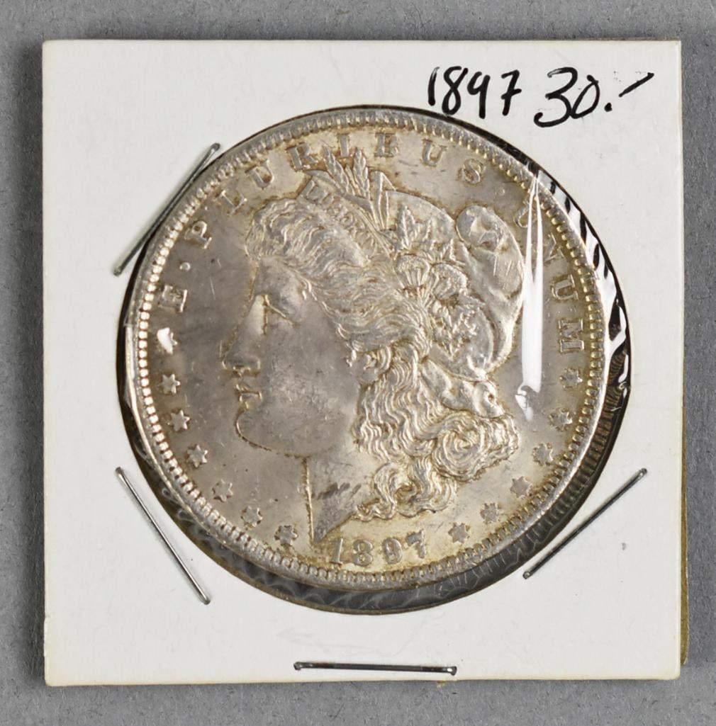 1887 Morgan Silver Dollar (1 of 2)