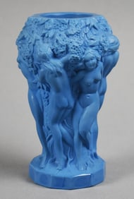 c1930 Curt Schlevogt Czech Art Deco Ingrid Collection Vase