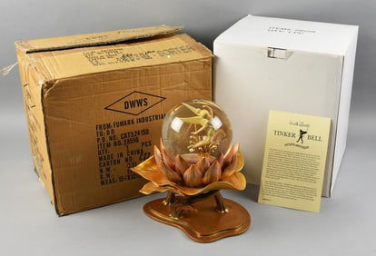 Walt Disney's Tinkerbell Snow Globe, 50th Anniversary MIB