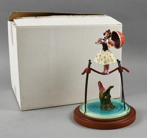 Haunted Mansion Stretch Painting No. 1 Ballet Girl Figure MIB