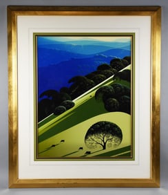 Eyvind Earle (1916-2000) Summer Artist Proof 49/50, Signed