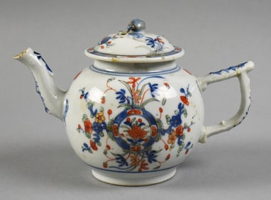 c1725 Chinese Kangxi Imari Porcelain Teapot