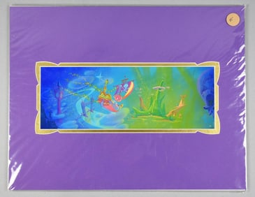 Jody Daily Peter Pan's Flight Disney Serigraph