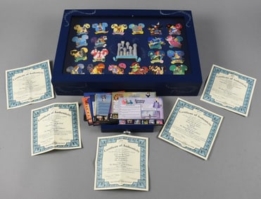 The Magical Moments of Disney Pin Collection w/ COAs, Ltd Ed