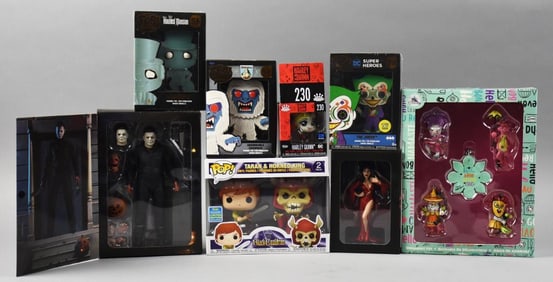 Assorted Funko Pop, Disney & More Figures and Ornaments MIB