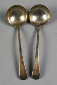 1867 Richard Crossley London Sterling Bullion Spoons
