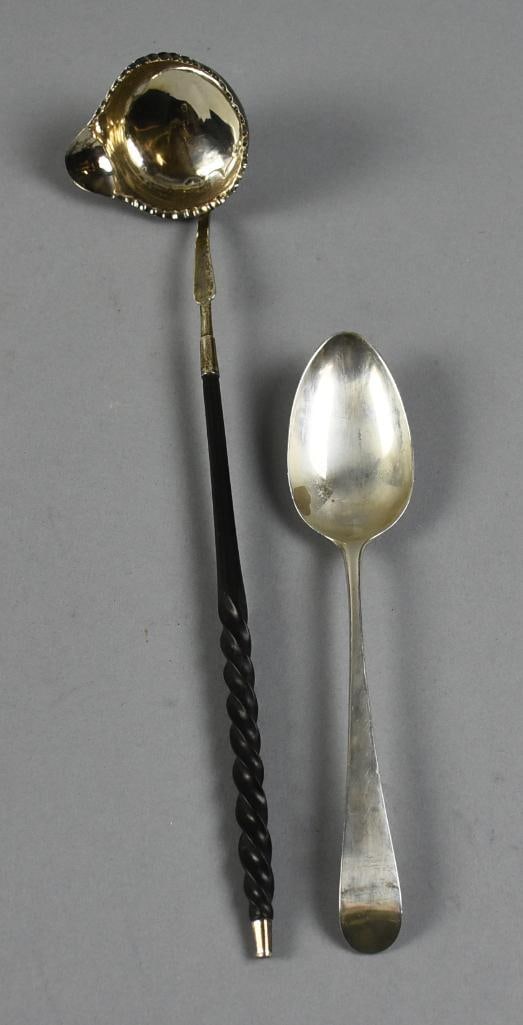 1780s Hester Bateman Sterling Silver Spoons (1 of 5)