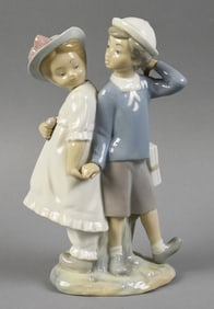 Retired Lladro Puppy Love No. 1127 Porcelain Figure