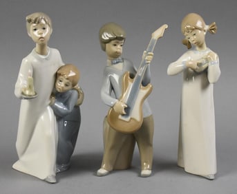 Vintage Llado Porcelain Child Figurines