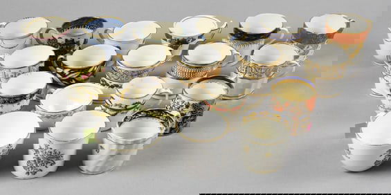 18th/19th Century English & French Porcelain Cups