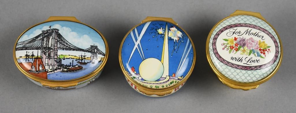 Tiffany & Co Halcyon Days Enamel Trinket Boxes (1 of 6)