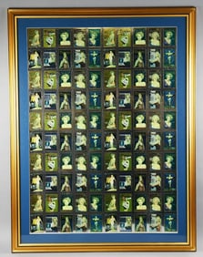 Marilyn Monroe Magazine Cover Trading Cards, Framed