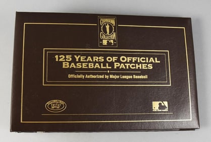 125 Years of Official Baseball Patches, Cooperstown Collection