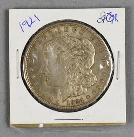 1921 Morgan Silver Dollar
