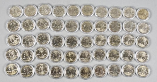 (50) Full State Set of Washington Quarters, Uncirculated