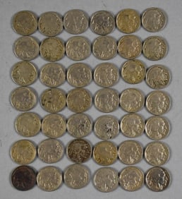 1920s-1930s Buffalo Nickels - Unchecked VF or Better