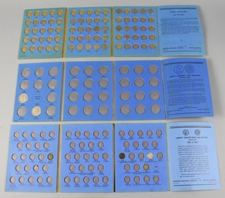 Whitman One Year Nickels, Kennedy Halfs & Liberty Dime Books